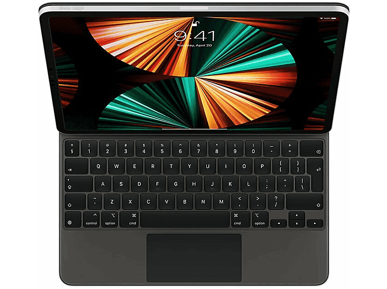 OUTLET - Klawiatura APPLE Magic Keyboard do iPada Pro 12.9 cala (5. generacji) – angielski (międzynarodowy) Czarny MJQK3Z/A