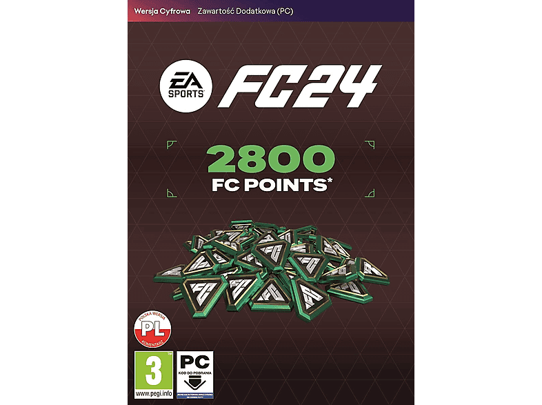 Karta Pre-paid FC 24 2800 Points PC