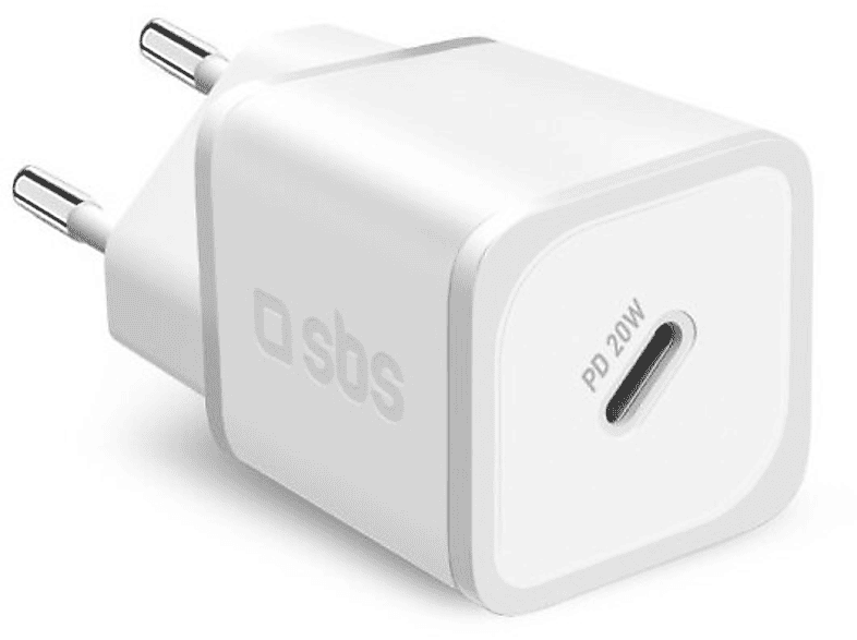 Ładowarka sieciowa SBS GaN 20W USB-C TETRGAN1C20W