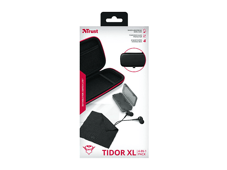 Zestaw akcesoriów TRUST GXT 1241 Tidor XL Accessory Pack do Nintendo Switch