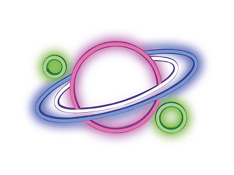 Neon FOREVER TF1 PLEXI LED PLANET Multikolor FPNE05X