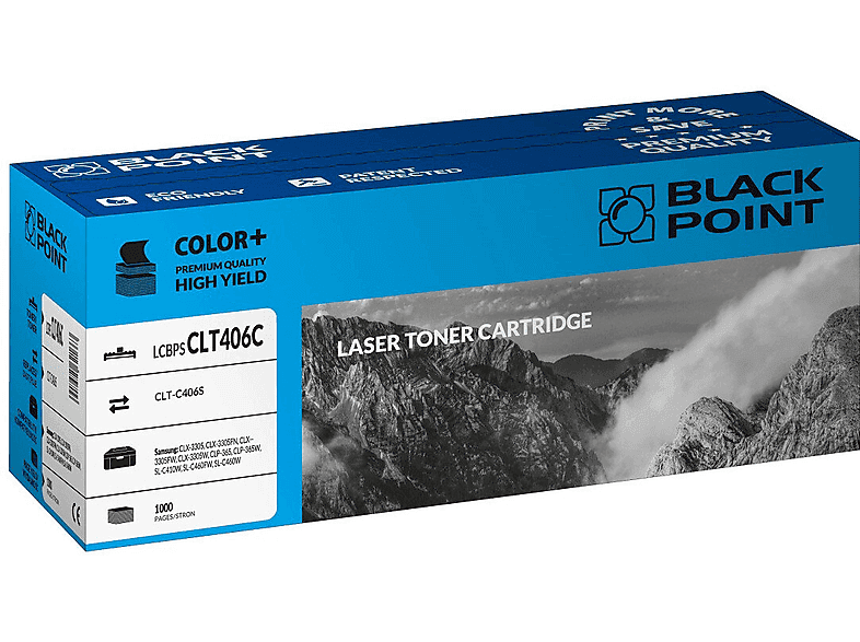 Toner BLACK POINT LCBPSCLT406C