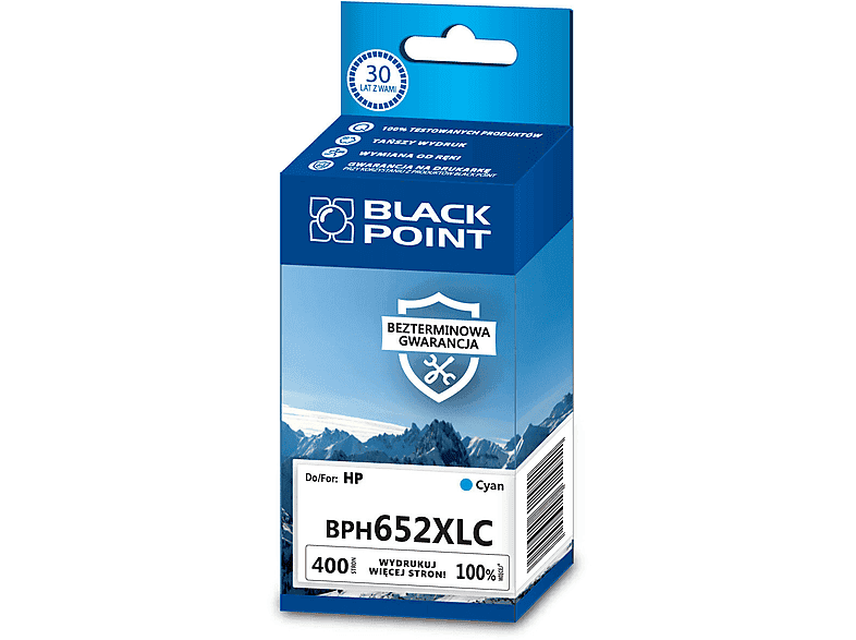 Tusz BLACK POINT BPH652XLC