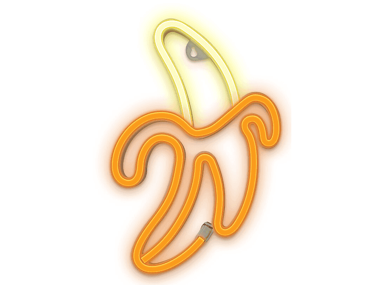 Neon FOREVER TF1 Banan Biały-Żółty Bat + USB FLNE10