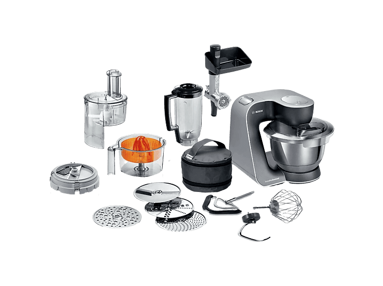 PRODUKT PO EKSPOZYCJI - Robot kuchenny BOSCH MUM58M64 Serie 4 Srebrny