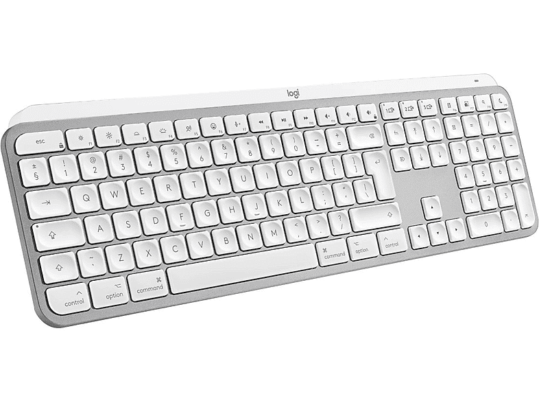 Klawiatura bezprzewodowa LOGITECH MX Keys S for Mac Szary (Pale Gray)