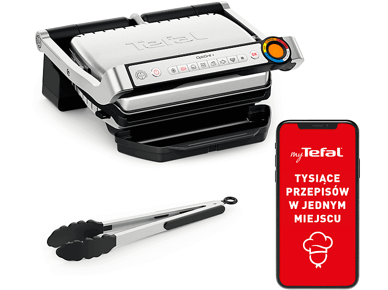 Grill elektryczny TEFAL GC718D10 Optigrill+ Programy automatyczne