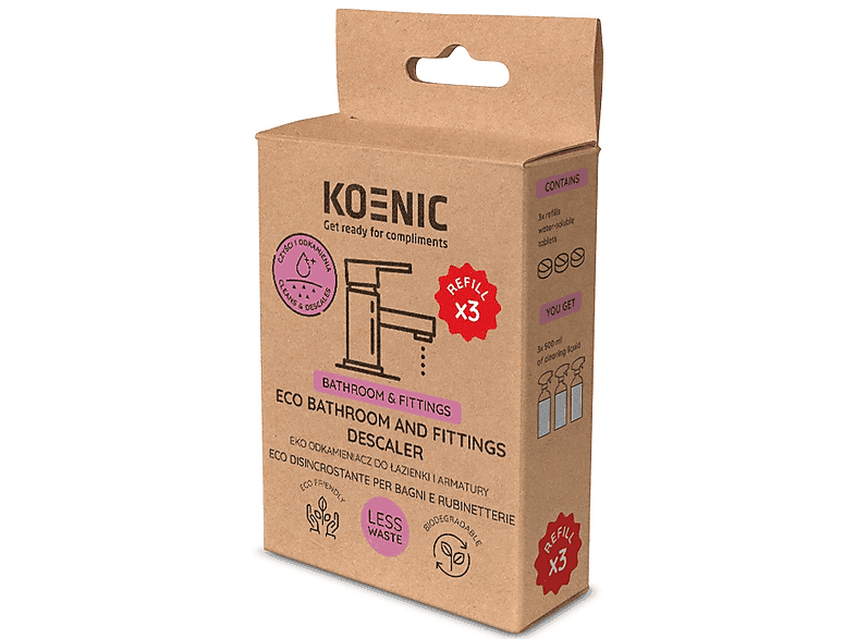 Tabletki czyszczące i odkamieniające do armatury KOENIC KDC-BF06-INT