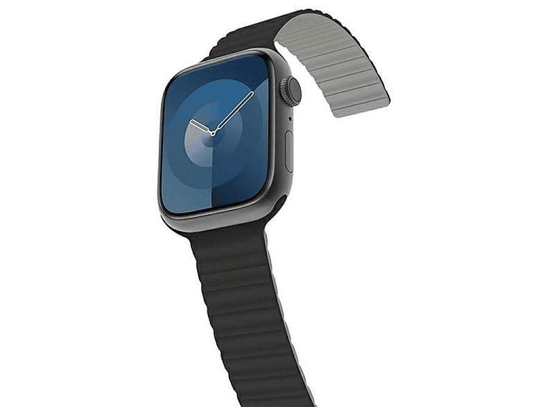 Pasek ARAREE Silicone Link do Apple Watch 38/40/41/mm Czarno-szary AR70-01908A