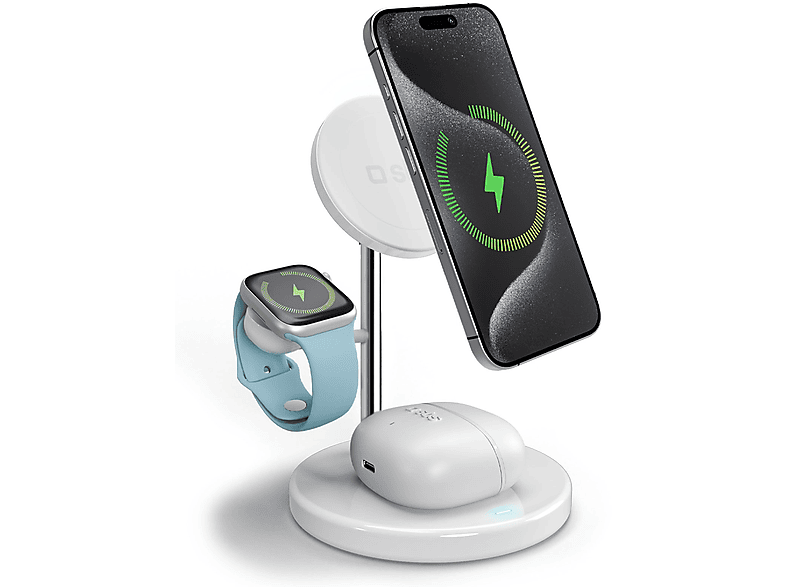Ładowarka bezprzewodowa SBS Qi2 3x1 Wireless Charging Station