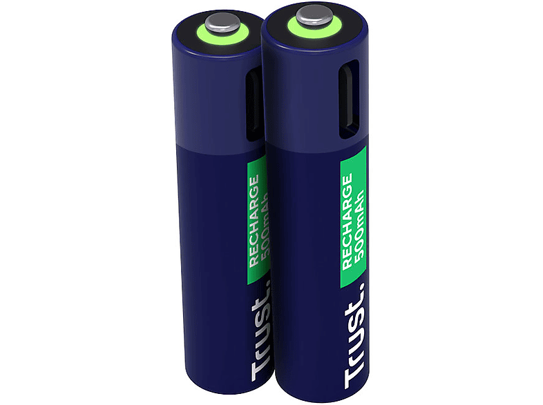 Akumulatory TRUST AAA USB-C 2 szt.