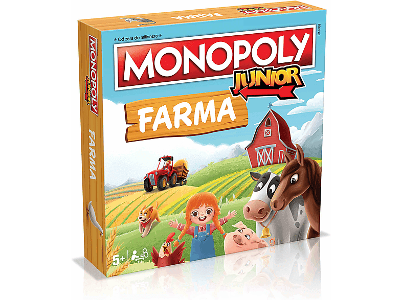 Gra towarzyska WINNING MOVES Monopoly Junior Farma