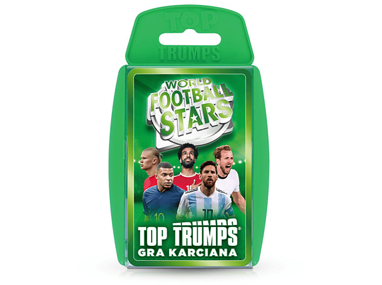 Gra towarzyska WINNING MOVES Top Trumps World Football Stars