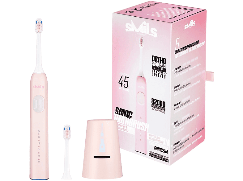 Szczoteczka soniczna VITAMMY TOW017084 Smils Powder Pink Różowy
