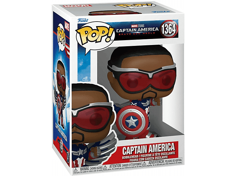 Figurka FUNKO POP Marvel: Captain America: Brave New World - 1364 America