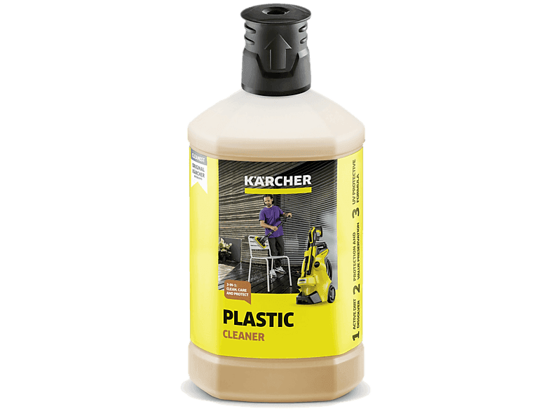 Środek do czyszczenia plastiku KARCHER 3w1 1l 6.295-758.0 Wielokolorowy