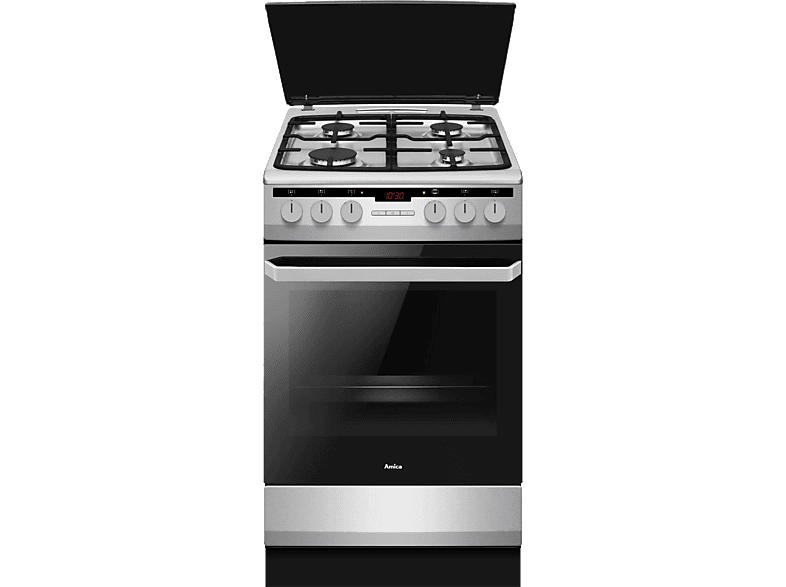 Kuchnia gazowo-elektryczna AMICA 58GE3.43HZpTaDA(Xx) Pizza Inox