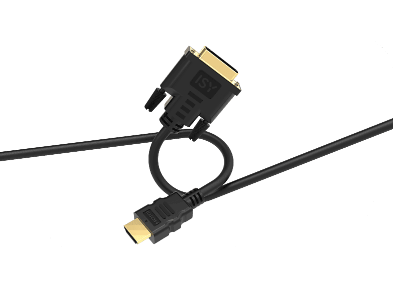 Kabel HDMI - DVI ISY IHD-9052 1.5m Czarny