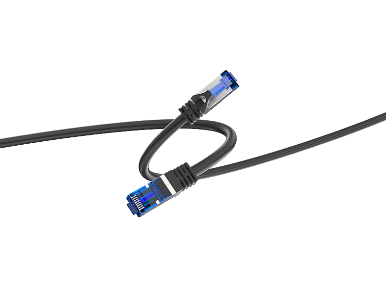 Kabel sieciowy ISY IPC-1002 1.5m Czarny