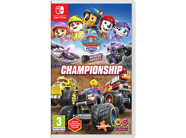 Gra Nintendo Switch CENEGA Psi Patrol Rescue Wheels Chempionship