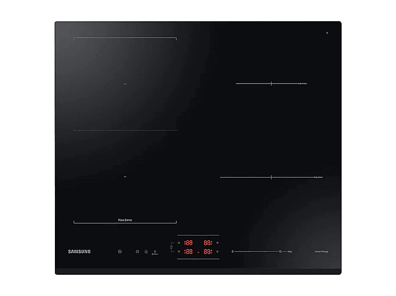 Płyta Indukcyjna SAMSUNG NZ64B5046GK/U2 Flex Zone Wifi Czarne szkło