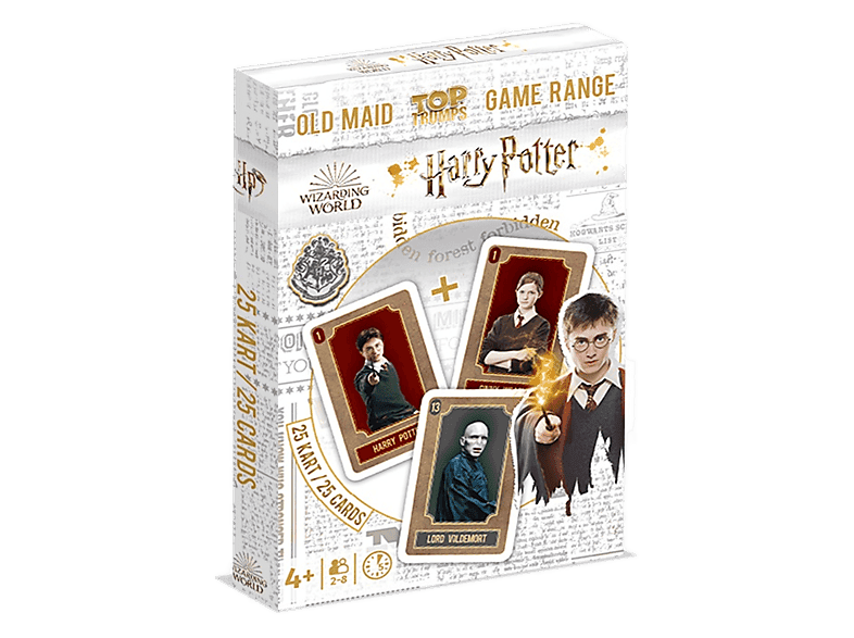 Gra karciana WINNING MOVES Top Trumps Piotruś Harry Potter Wielokolorowy