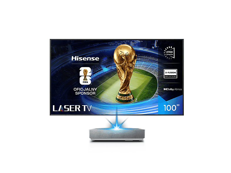 Laser TV HISENSE 100L5ND Szary