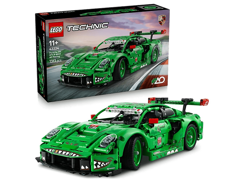 Klocki LEGO Technic - Samochód Porsche 911 GT3 R REXY AO Racing 42224 Wielokolorowy