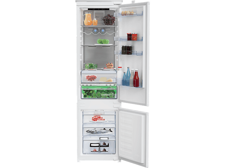 PRODUKT PO EKSPOZYCJI - Lodówka do zabudowy BEKO bPRO500 BCNA306E5ZSN HarvestFresh NoFrost DualCooling MultiZone EverFresh+ 193,5cm