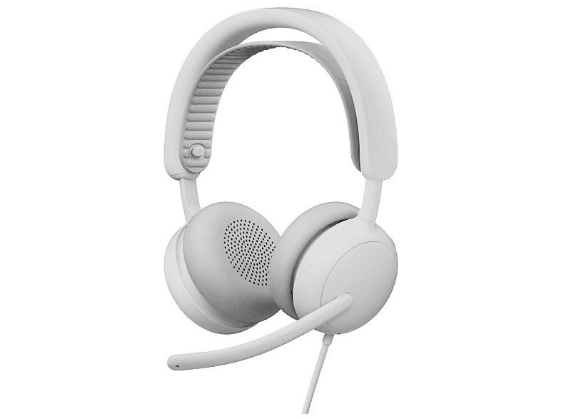 Słuchawki przewodowe LOGITECH ZONE WIRED 2 OFF WHITE Biały
