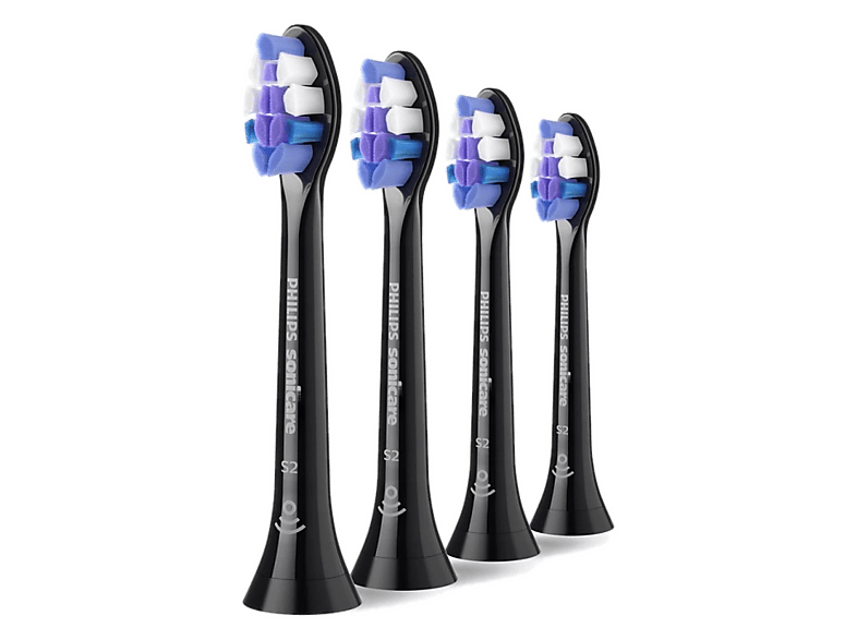 Końcówki do szczoteczki PHILIPS SONICARE Sonicare S2 Sensitive HX6054/88 4szt. Czarny