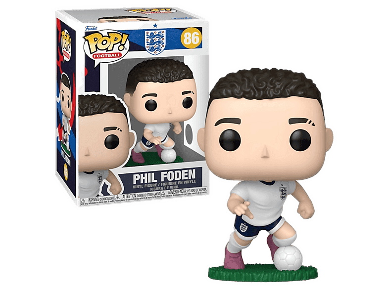 Figurka FUNKO POP Football Anglia - Phil Foden 86 Wielokolorowy