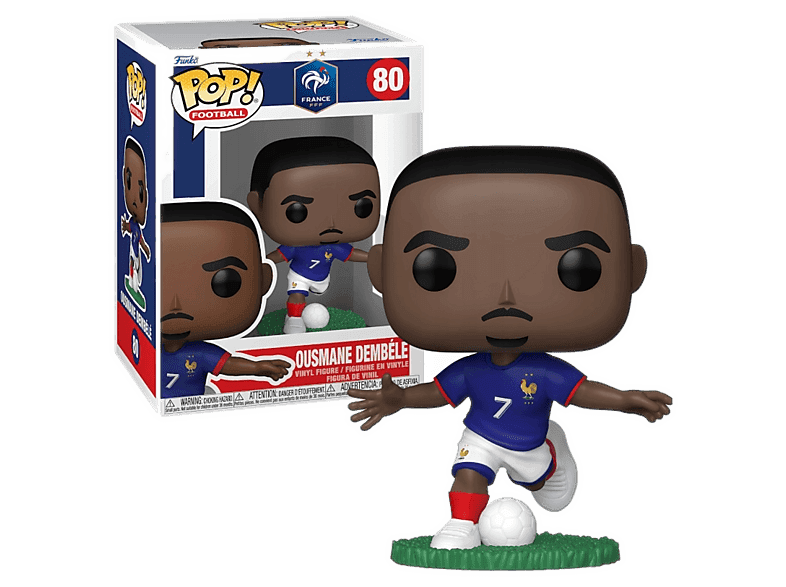 Figurka FUNKO POP Football Francja - Ousmane Dembele 80 Wielokolorowy
