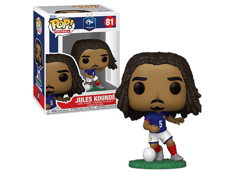 Figurka FUNKO POP Football Francja - Jules Kounde 81 Wielokolorowy