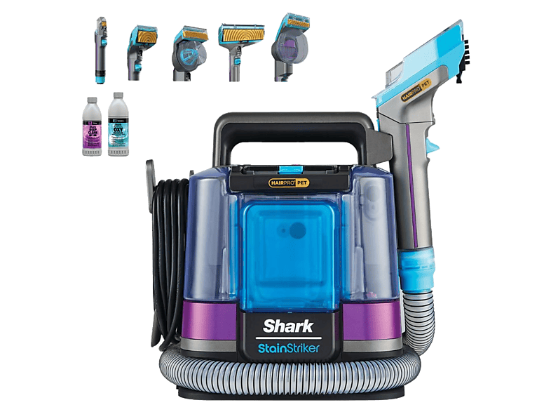 Odkurzacz piorący SHARK PX250EUT Srebrny metalik