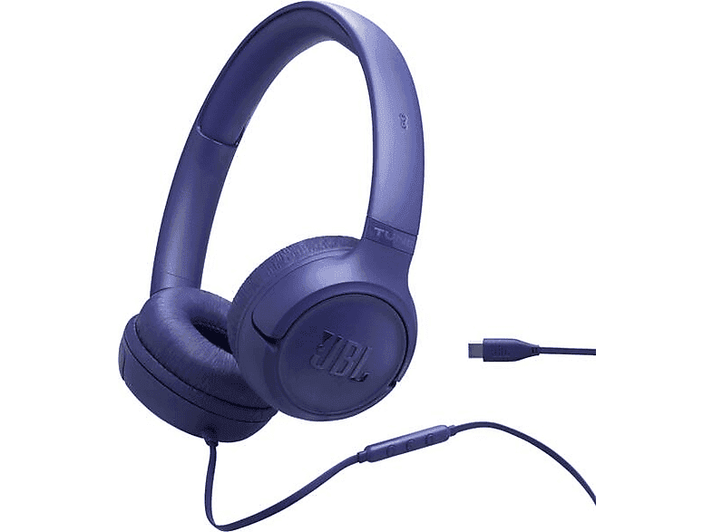 Słuchawki przewodowe JBL Tune 530C USB-C Niebieski