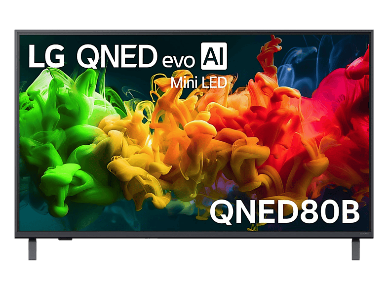 Telewizor QNED evo MiniLED LG 43QNED80B6B 43" 4K HDR10 AI Upscaling Czarny