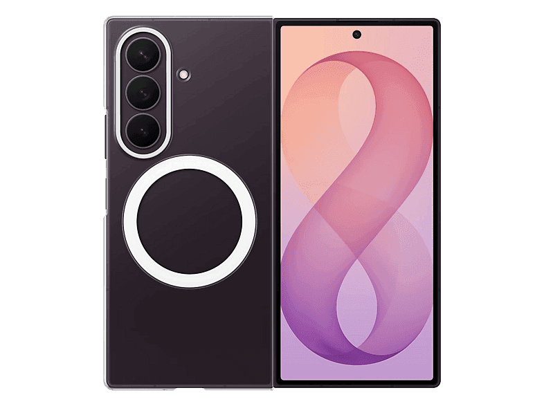 Etui SAMSUNG Clear Magnet Case do Galaxy Z Fold8 Ultra EF-CF976CTEGWW Przezroczysty
