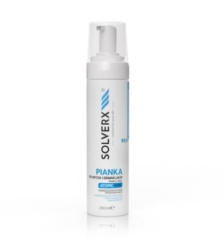 Solverx Atopic Skin Pianka do Mycia 200ml