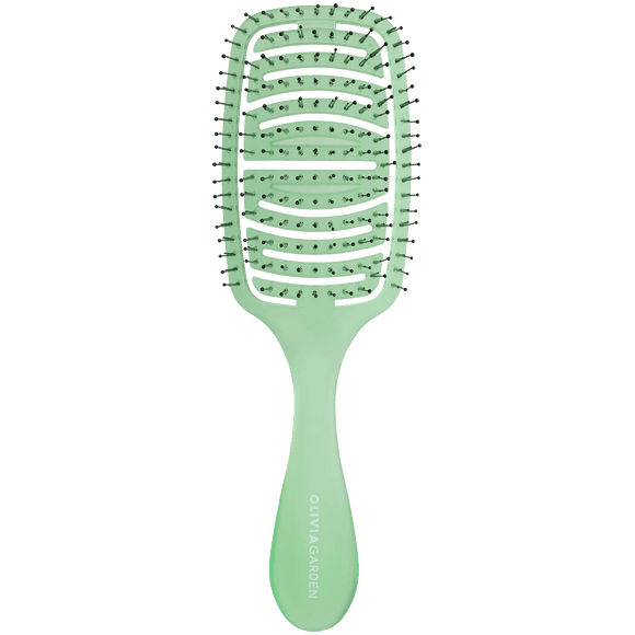Olivia Garden Szczotka do Włosów Finger Brush Pride Green