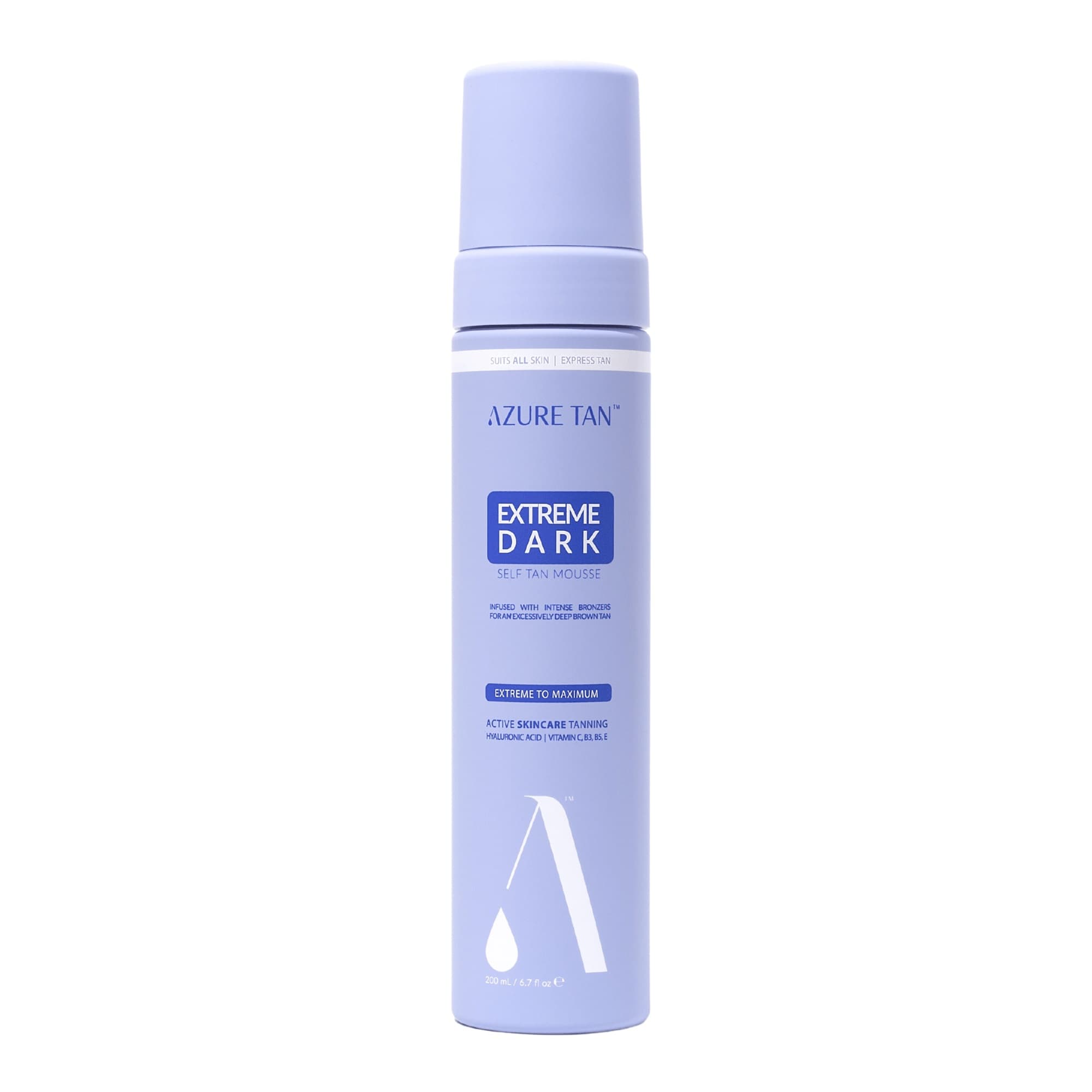 Azure Tan Violet Base Samoopalająca Pianka Extreme Dark 200ml