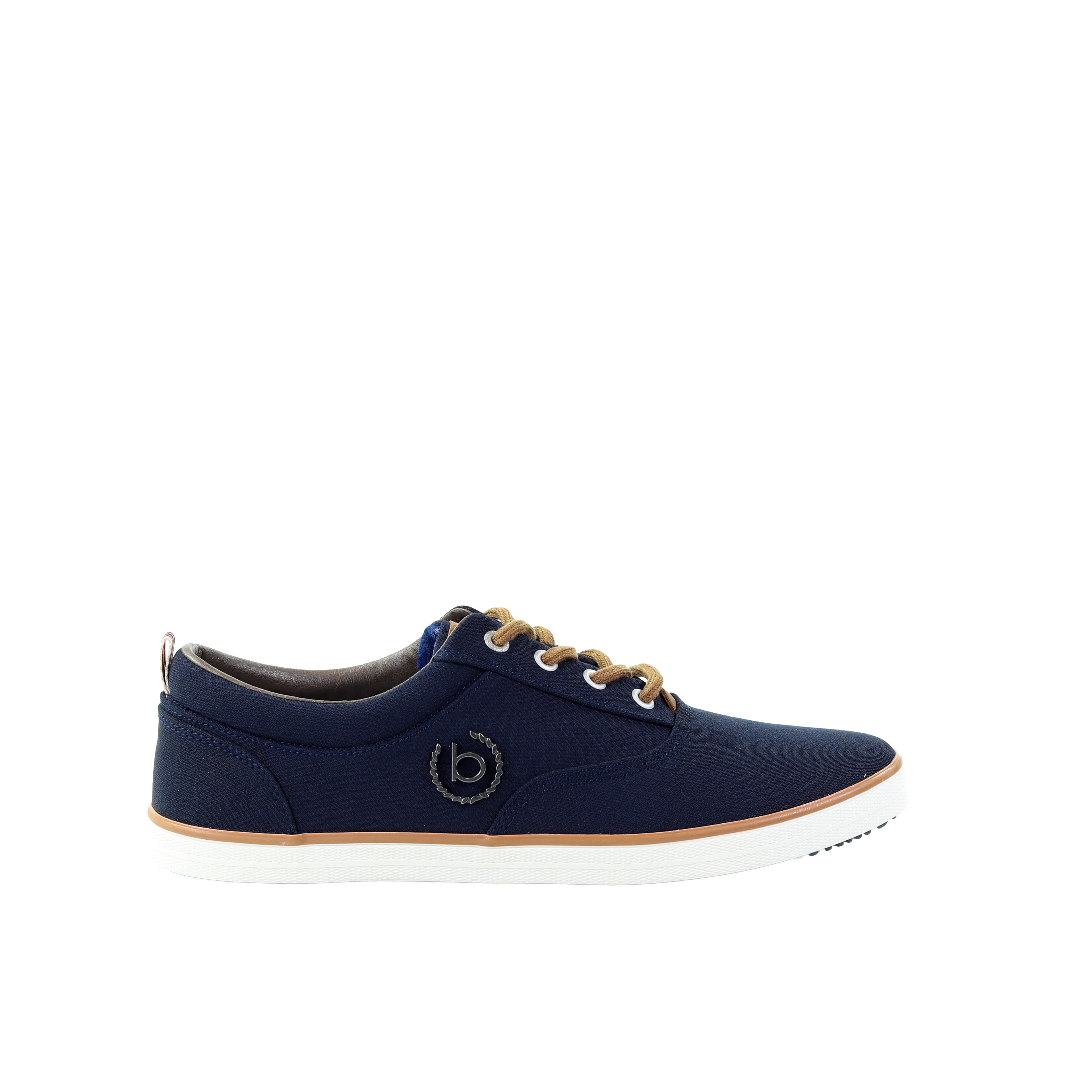Męskie granatowe trampki Bugatti 321502046900-4100