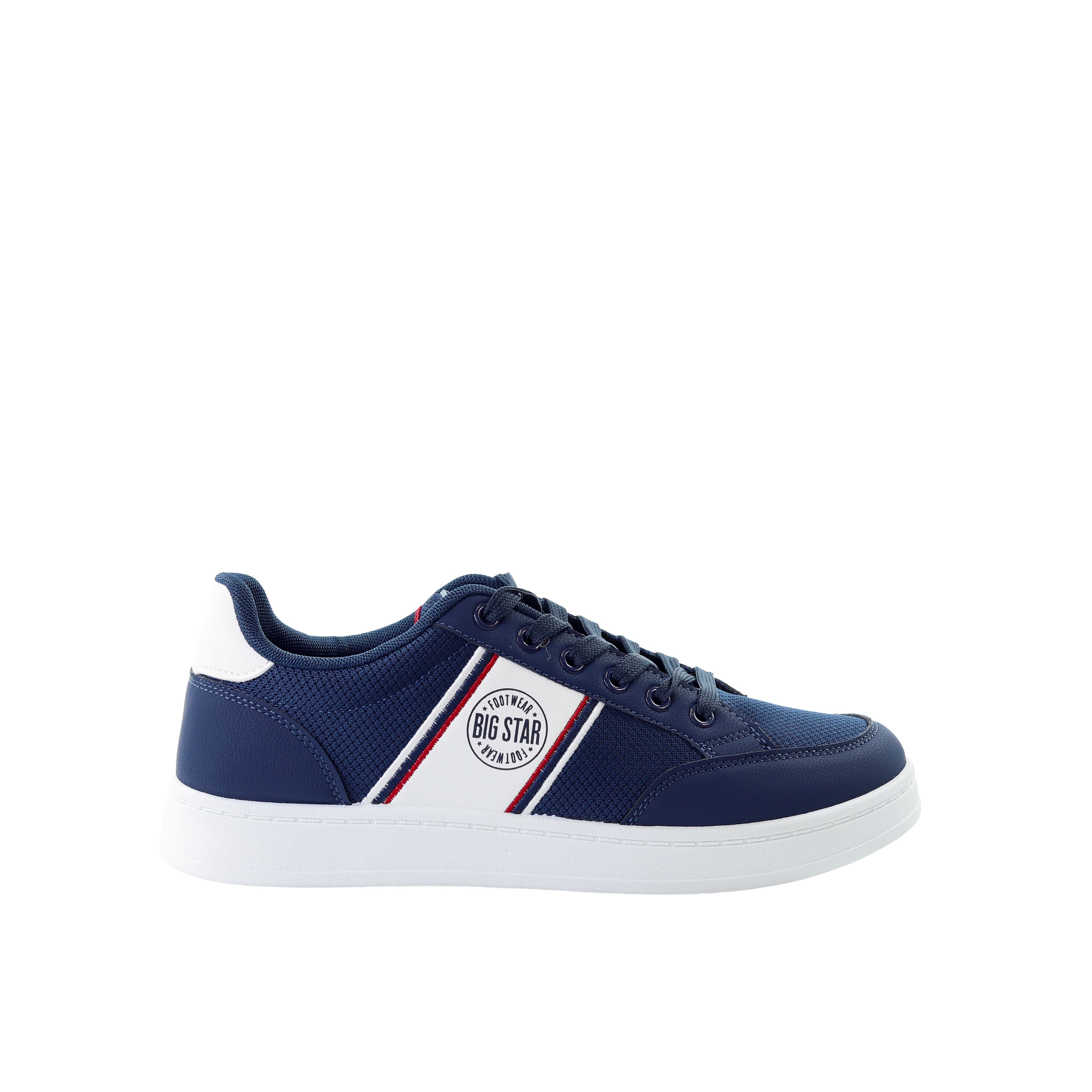 Męskie granatowe sneakersy BIG STAR TT174309