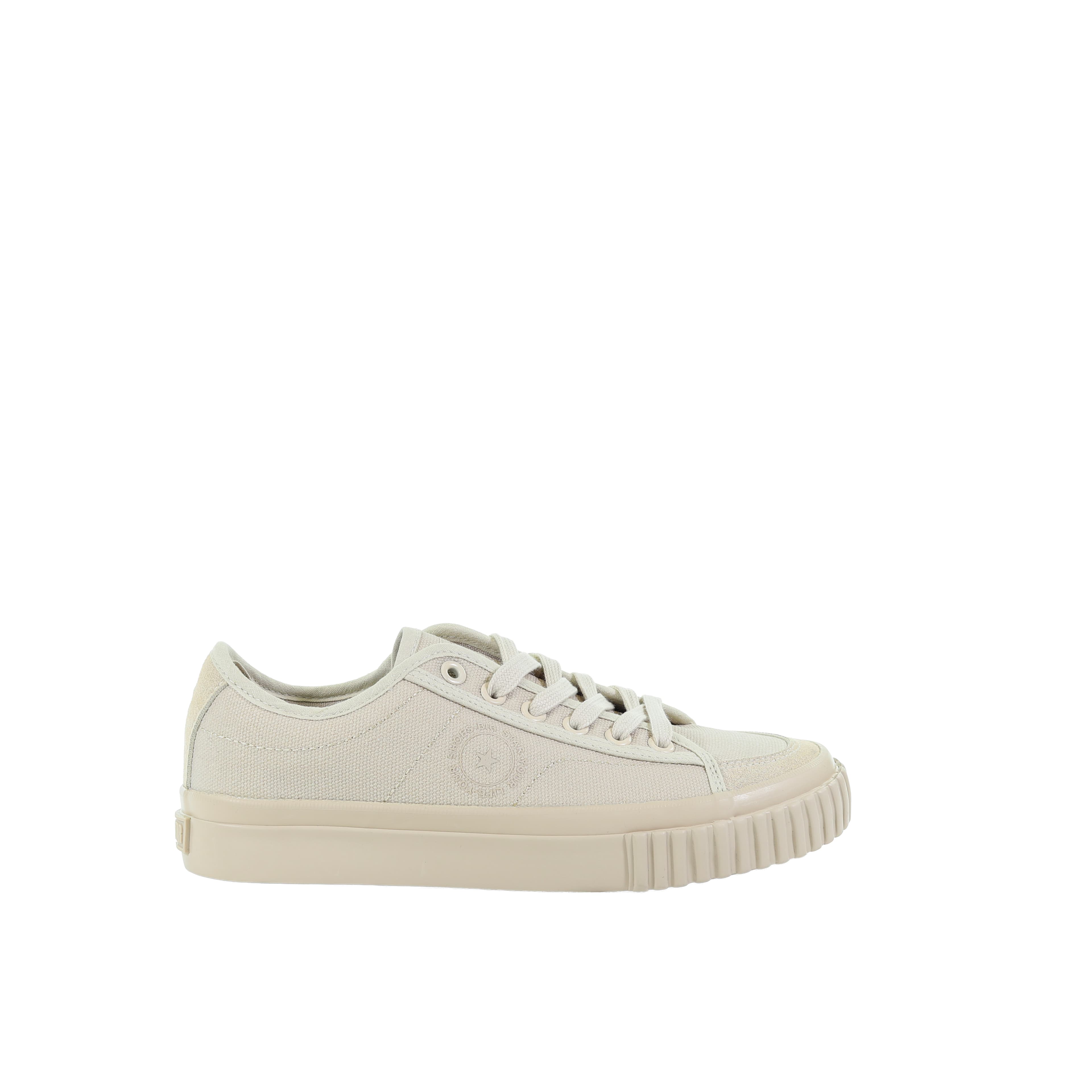 Damskie tekstylne beżowe sneakersy BIG STAR TT274106