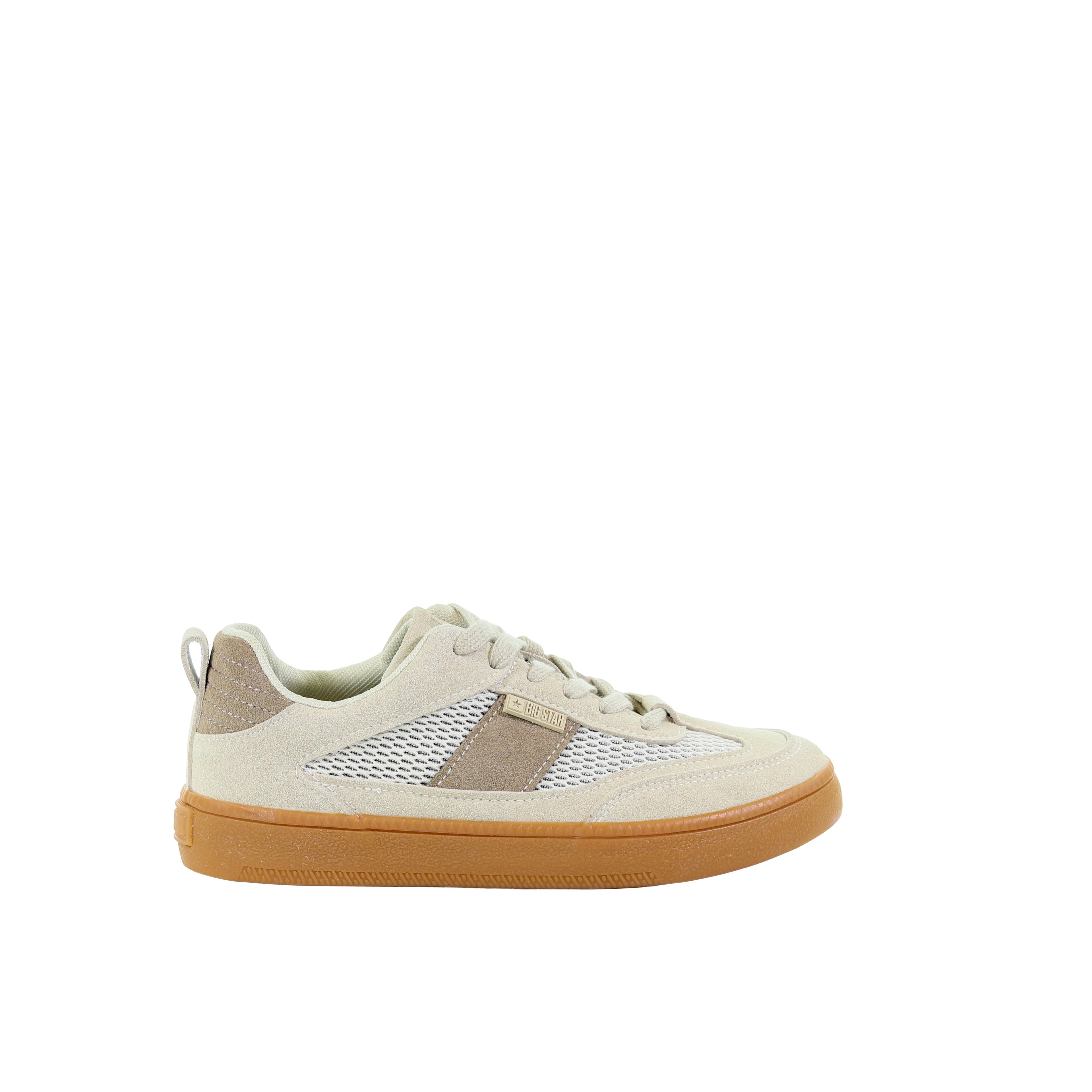 Damskie beżowe sneakersy BIG STAR TT274759