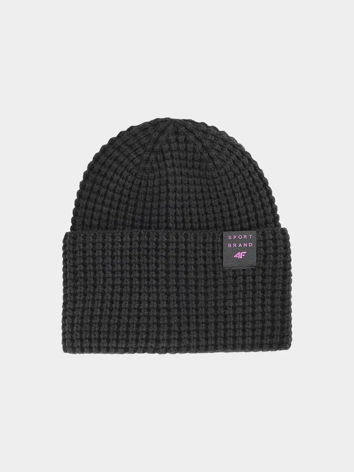 4F czapka zimowa dziecięca 4FJWAW24ACAPF414 czarna (one size)