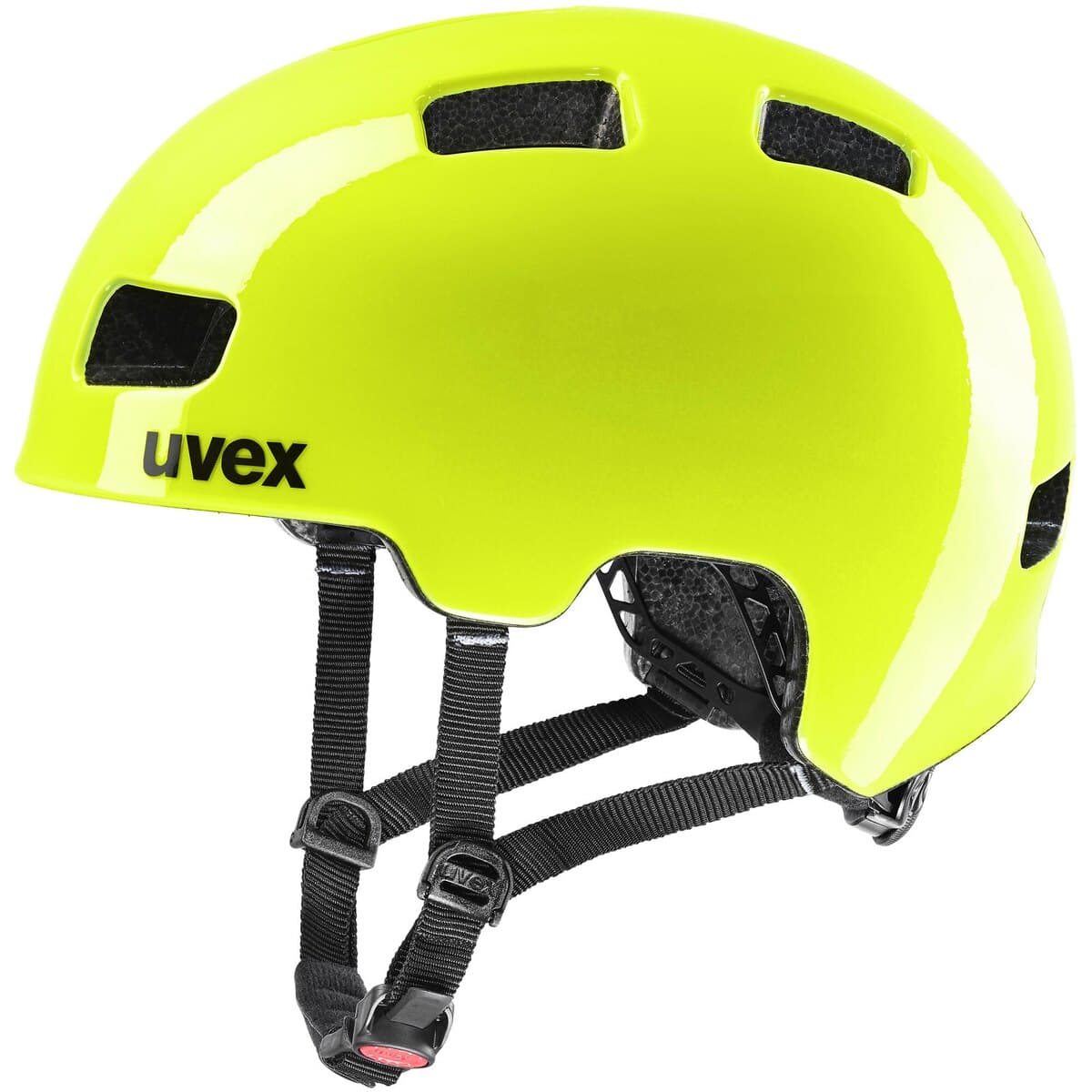 Kask rowerowy dla dzieci UVEX HLMT 4 żółty (55-58)