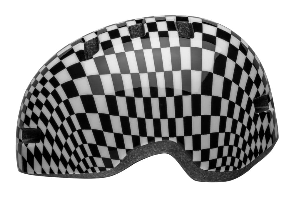 Kask dziecięcy BELL LIL RIPPER checker gloss czarny biały (48-55)