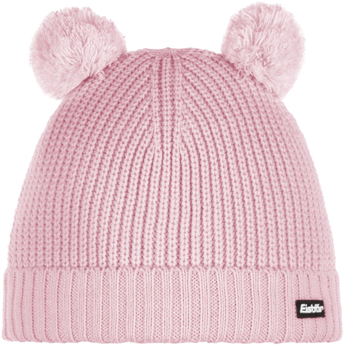 Czapka dziecięca Eisbar Ponti Pompon MÜ kids różowa (53)