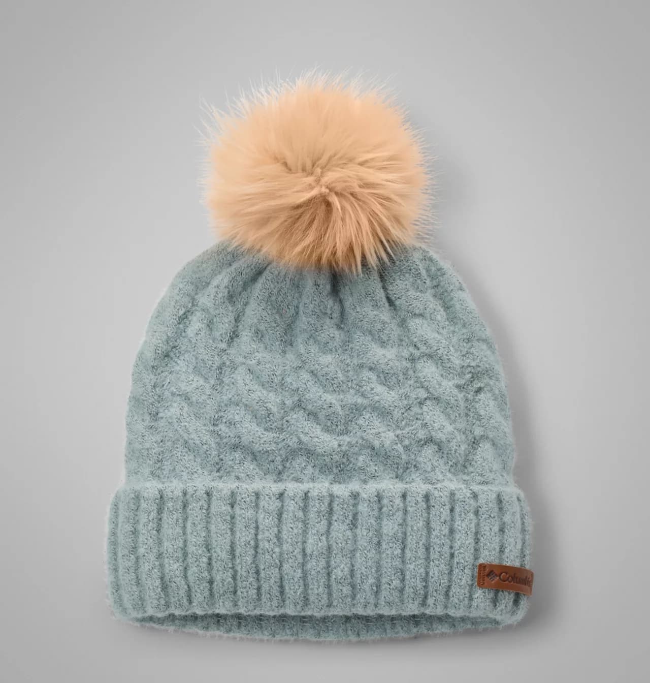 COLUMIA czapka zimowa z pomponrem Blur II Beanie niebieski (one size)